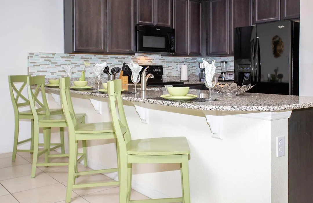 Family Friendly 4 Bedrooms With Gameroom Close To Disney In Compass Bay 5103-1