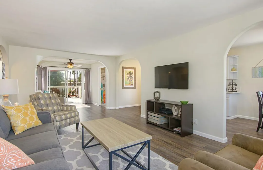 Ultimate Beach Bungalow - 1 Block From Beach - Huge Backyard-1