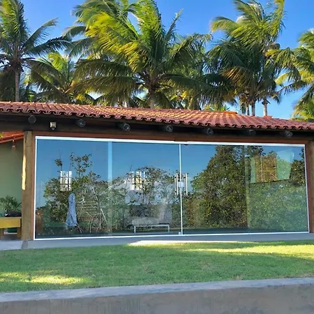 Casa Verde, beira da água com 2 suítes - Mar Doce!-3