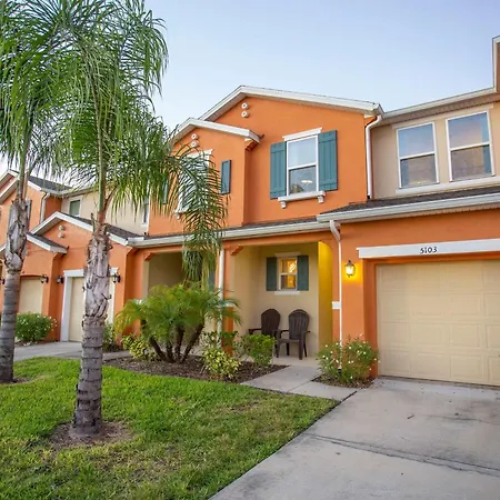 Family Friendly 4 Bedrooms With Gameroom Close To Disney In Compass Bay 5103-3