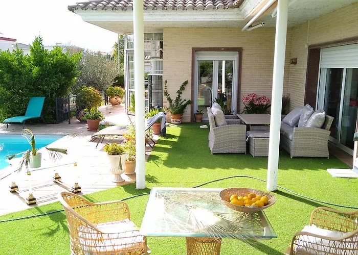 Hotel familiar: Villa los Angeles avec Piscine privée