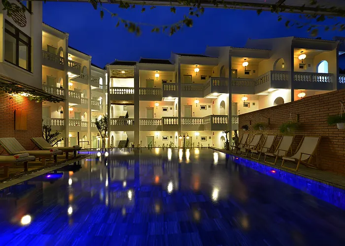 In Luxury hotels Hoi An Aurora Riverside And Spa