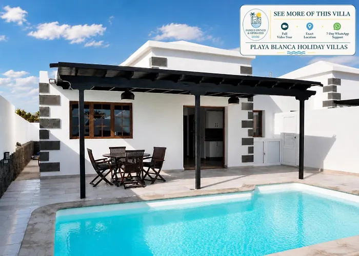 Stunning Arabella - Heated Pool - Bbq - Amazing Terrace - Playa Blanca