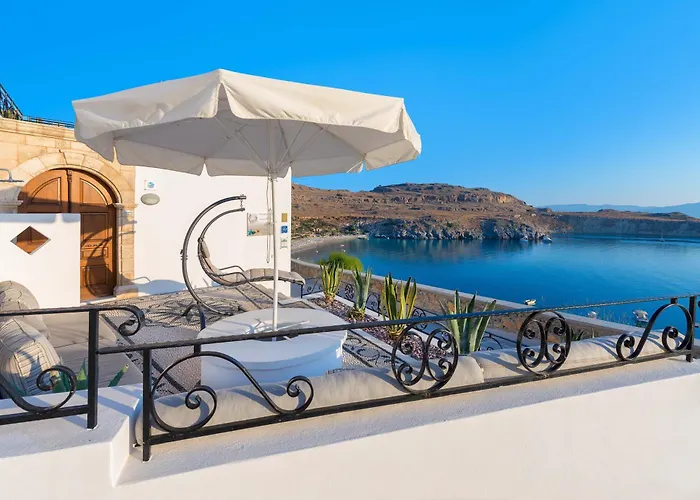 Lindos Shore Boutique Villa With Sea View
